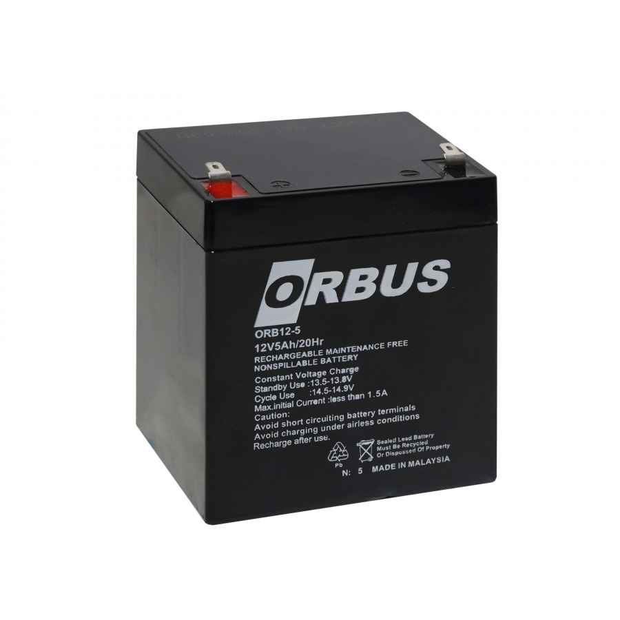 12V 5Ah Kuru Akü
