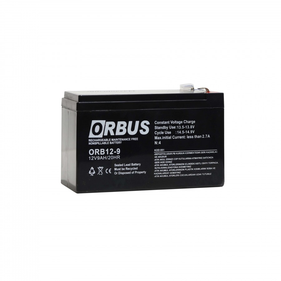 12V 9Ah Kuru Akü